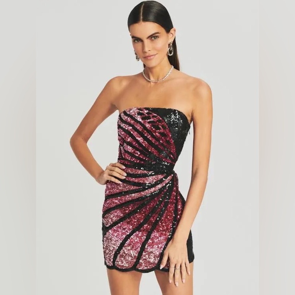 Brand New Retrofête Arabelle Sequin Dress With Tags